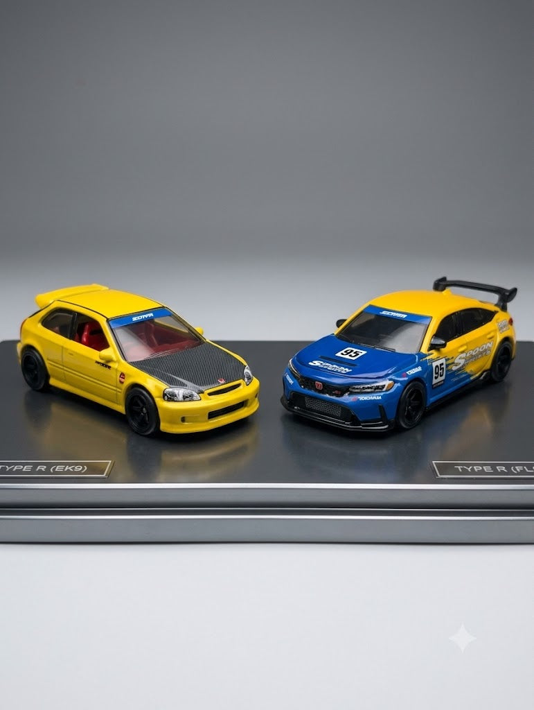 Hot Wheels Premium Car Culture β99 Honda Civic Type R (EK9) & Honda Civic Type R 2-Pack ποΈ