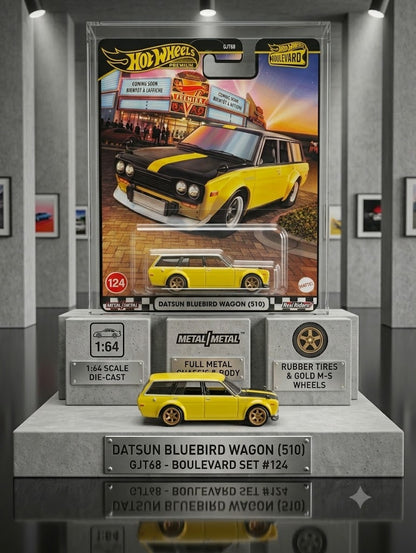 Hot Wheels Premium Boulevard Datsun 510 Wagon 🏎️