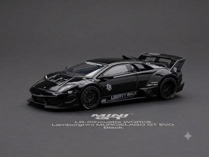MINI GT LB-Silhouette WORKS Lamborghini Murciélago GT EVO 🏎️