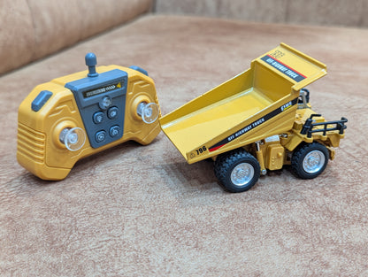 1:64 RC Speed-Regulating Alloy Model Dump Truck
