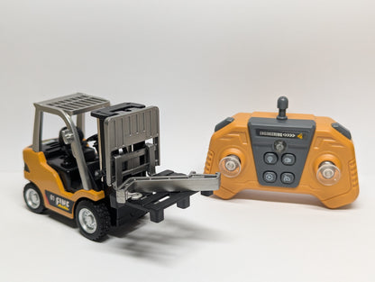 1:64 RC Engineering Forklift – Speed-Regulating Alloy Model Car