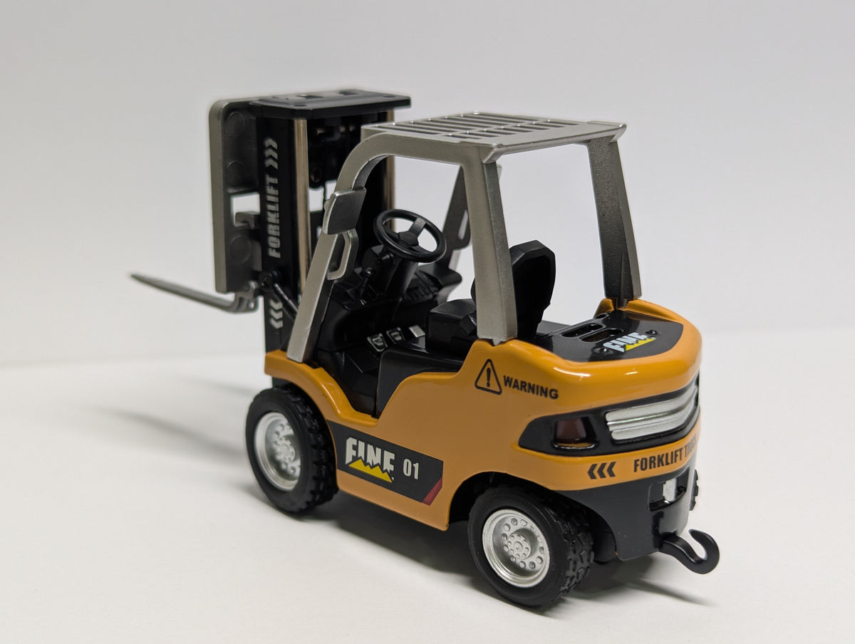 1:64 RC Engineering Forklift – Speed-Regulating Alloy Model Car