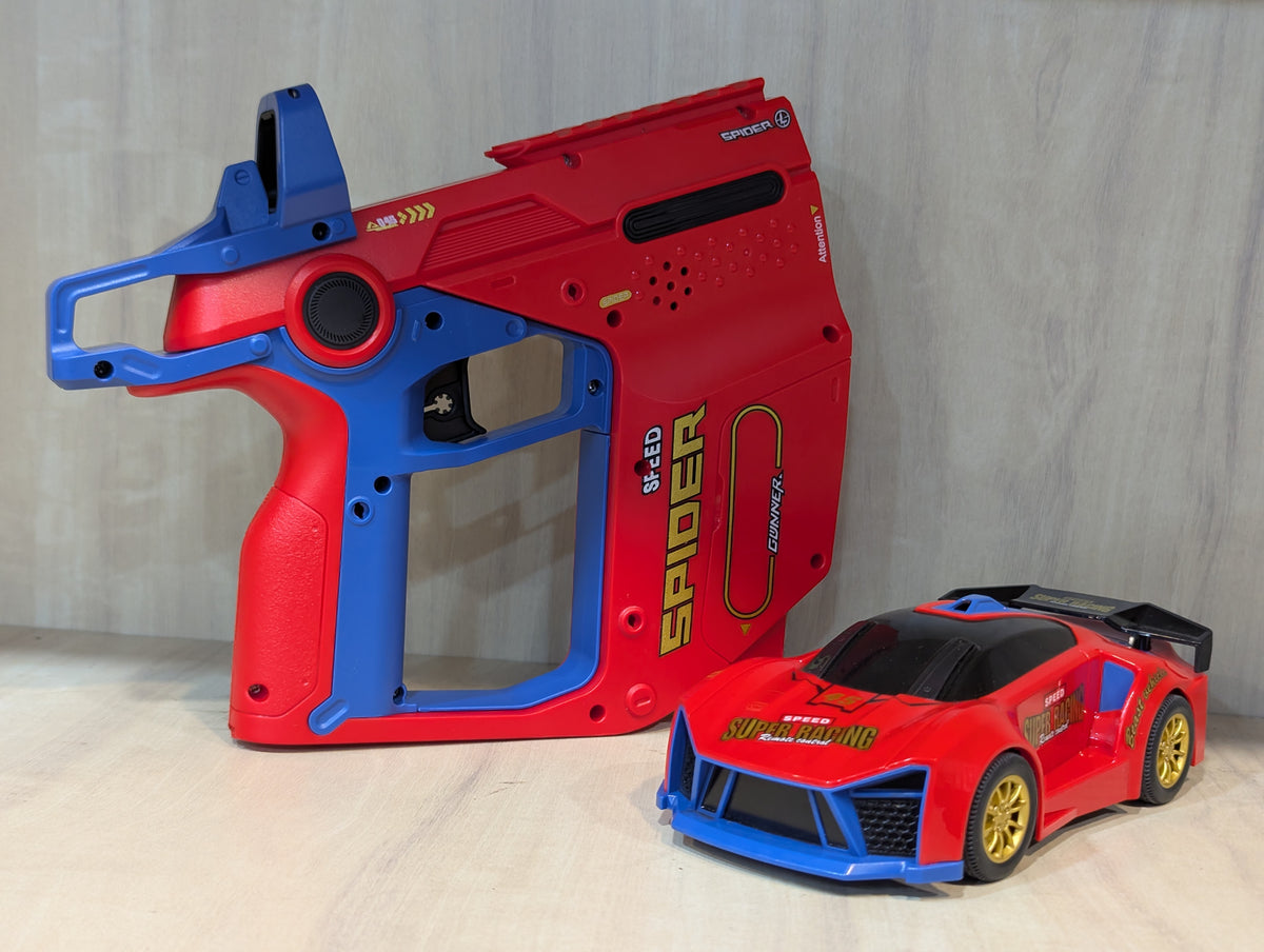 3-in-1 Laser Target RC Super Racing Car & Blaster Set