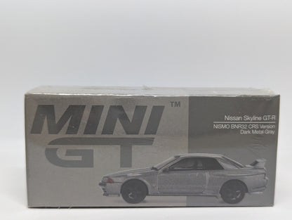 MINI GT Nissan Skyline GT-R (NISMO BNR32 CRS Version) – Dark Metal Gray 🏎️