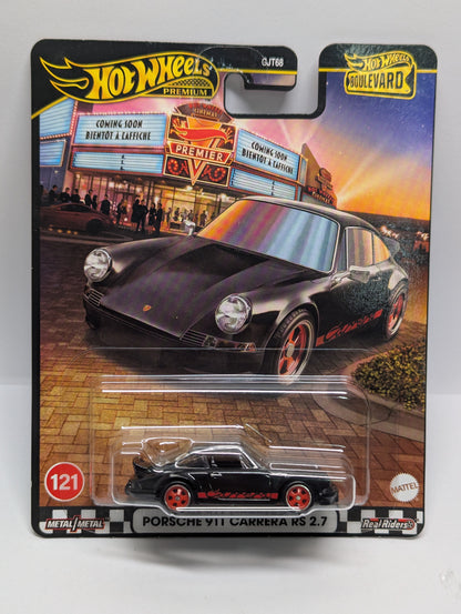 Hot Wheels Premium Boulevard Porsche 911 Carrera RS 2.7 🏎️