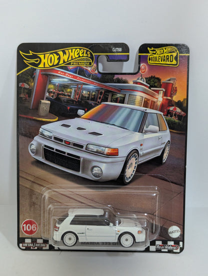 Hot Wheels Premium Boulevard Mazda 323 GTR 🏎️
