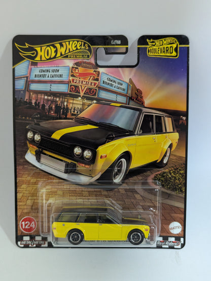 Hot Wheels Premium Boulevard Datsun 510 Wagon 🏎️