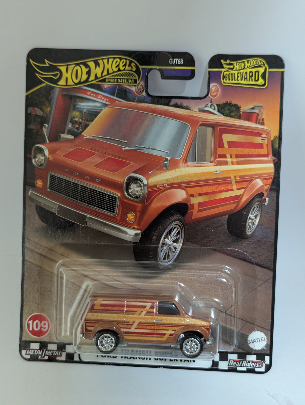 Hot Wheels Premium Boulevard Ford Transit Supervan 🚐