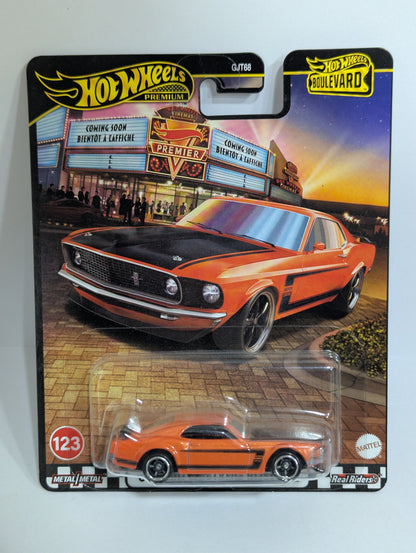Hot Wheels Premium Boulevard '70 Ford Mustang Boss 302 🏎️