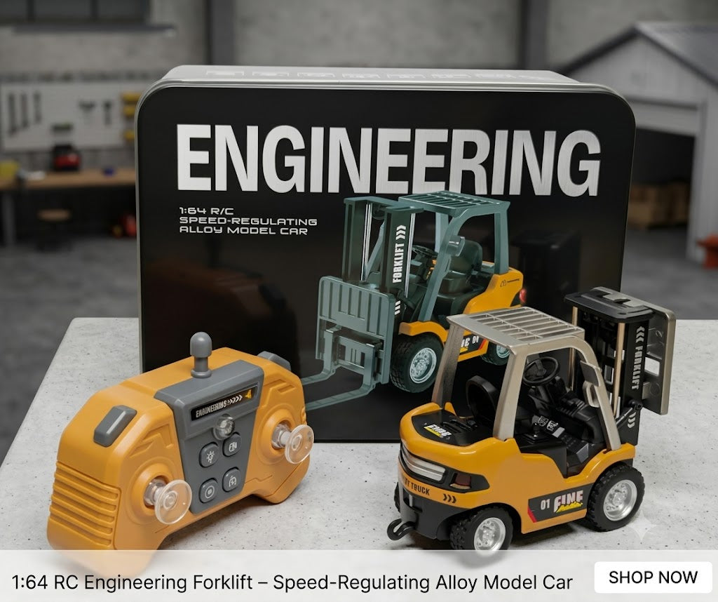 1:64 RC Speed-Regulating Alloy Model Dump Truck