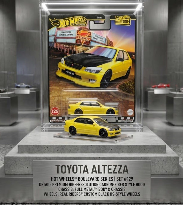 Hot Wheels Premium Boulevard Toyota Altezza 🏎️