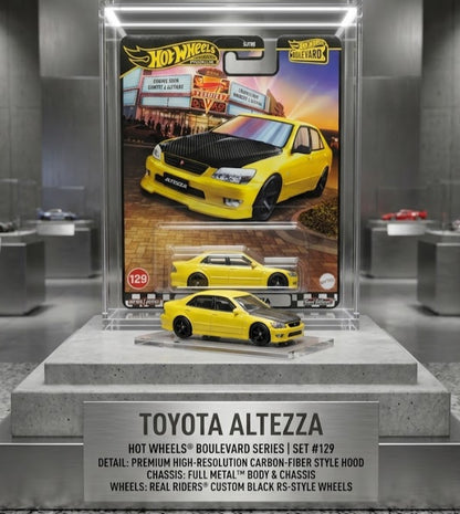Hot Wheels Premium Boulevard Toyota Altezza 🏎️