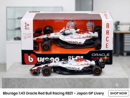 Burago 1:43 Oracle Red Bull Racing RB21 – Japan GP Livery