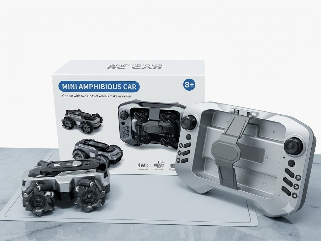 Mini Amphibious 4WD RC Stunt Car