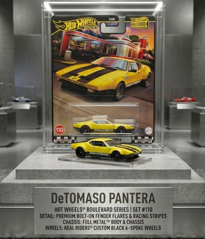 Hot Wheels Premium Boulevard De Tomaso Pantera Gruppo 4 🏎️