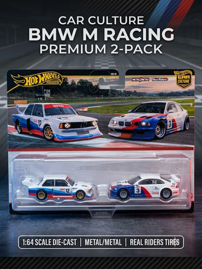 Hot Wheels Premium Car Culture BMW M Racing 2-Pack 🏎️
